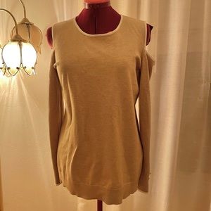 Beige Calvin Klein Sweater Top